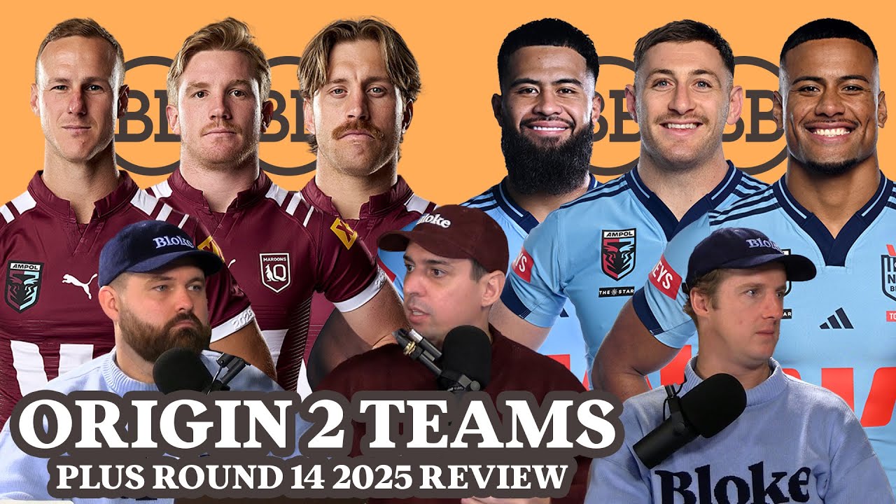 Origin 2 Teams Picked + Round 14 Review w/ RL Guru and SC Playbook