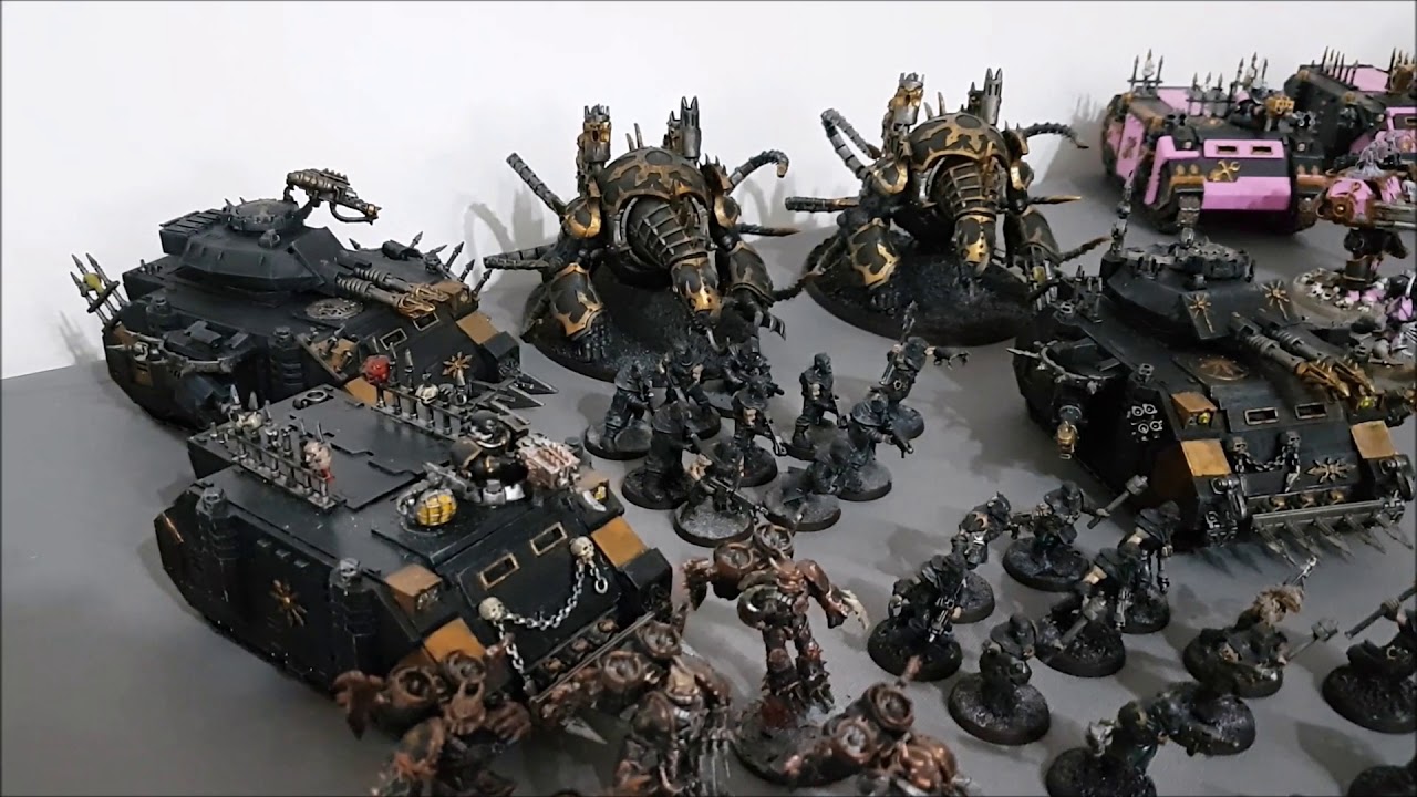 Four player free for all; Warhammer 40k battle report