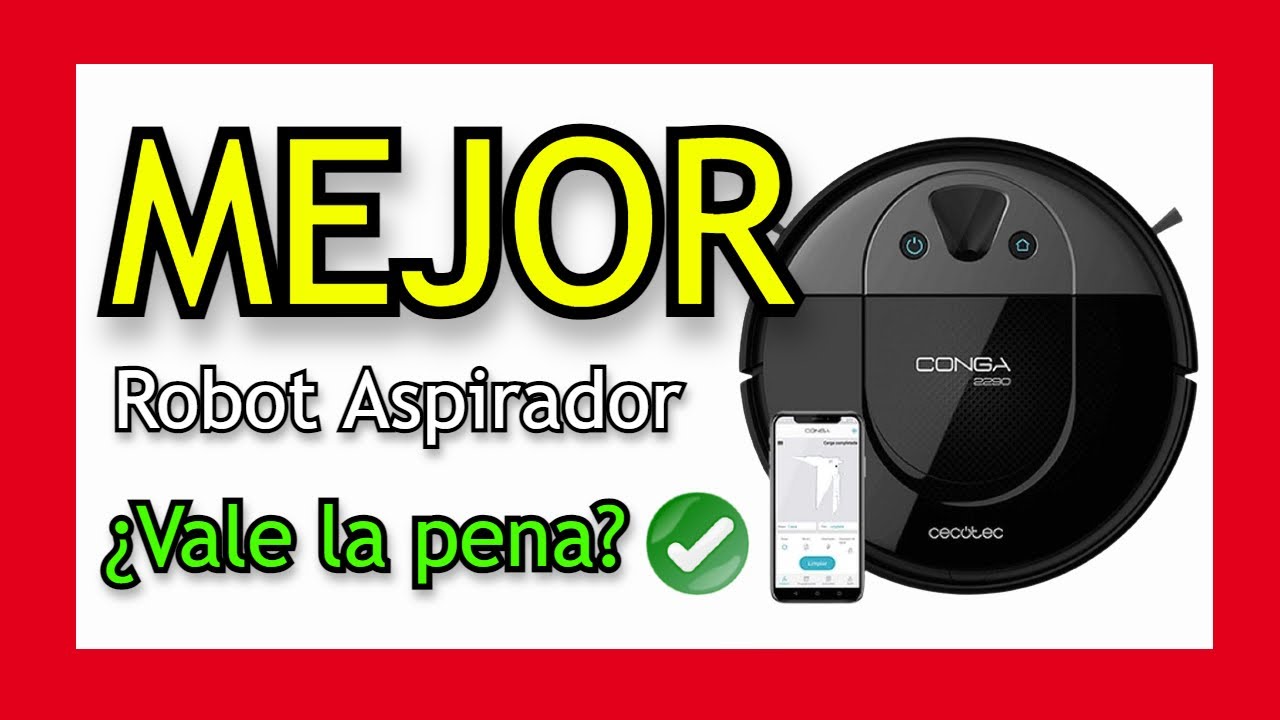 🥇 MEJOR ROBOT ASPIRADOR Y FREGASUELOS - Cecotec Conga 2290 Panoramic &iquest;La MEJOR Robot Aspirador? ✔️