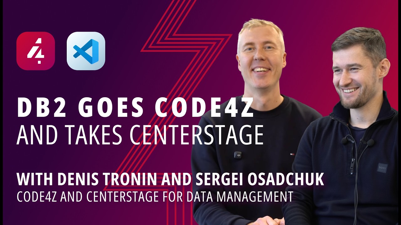 What's Up, Mainframe #46: DB2 Goes Code4z and Takes CenterStage