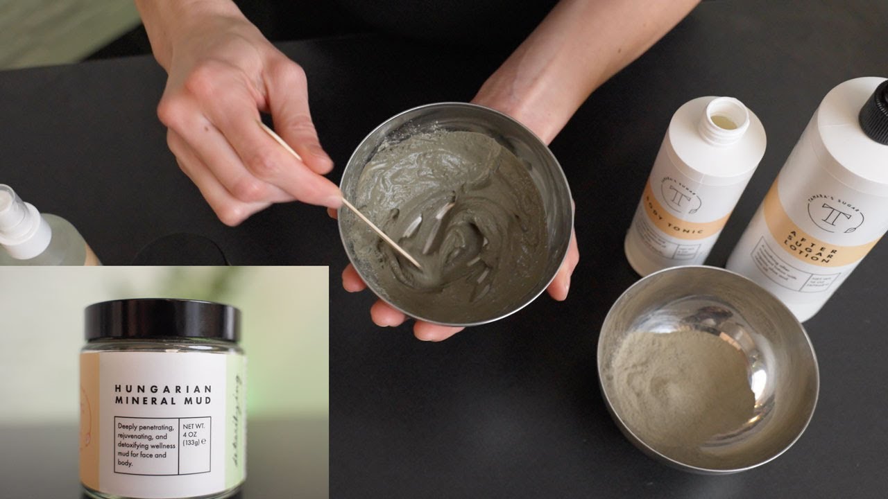 Hungarian mineral mud from Tamara's Professional Body Sugaring
