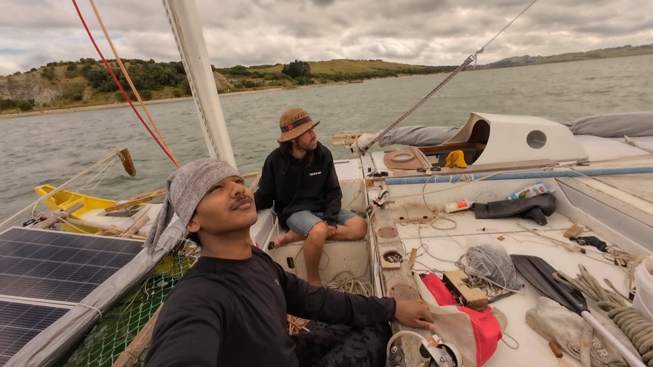 SAILING PAHI 31 CATAMARAN! ft. @dominictarrsailing