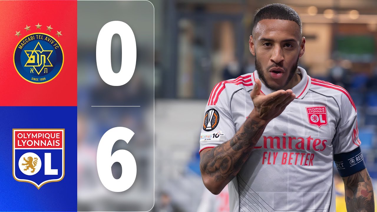 Maccabi Tel Aviv - OL : soir&eacute;e parfaite en Europe (0-6)