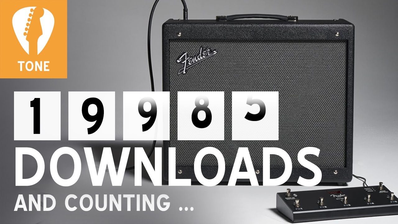 Fender Mustang GTX Amp Tones: 20,000 custom downloads and counting!