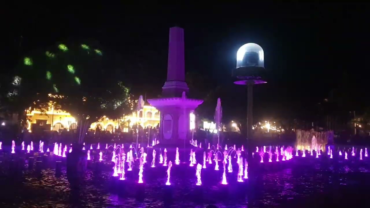Dancing Fountain in Vigan City, Ilocos Sur