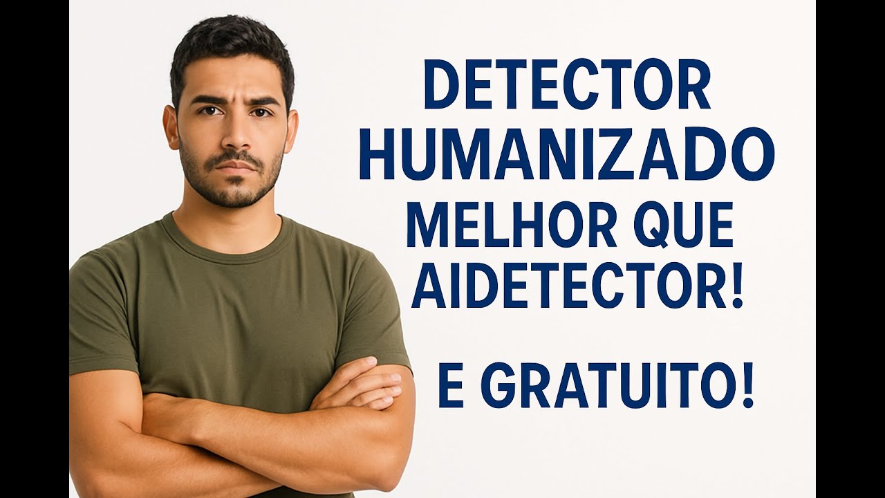 Detector de Artigo IA Melhor que Aidetector e Gratuito. De graça!