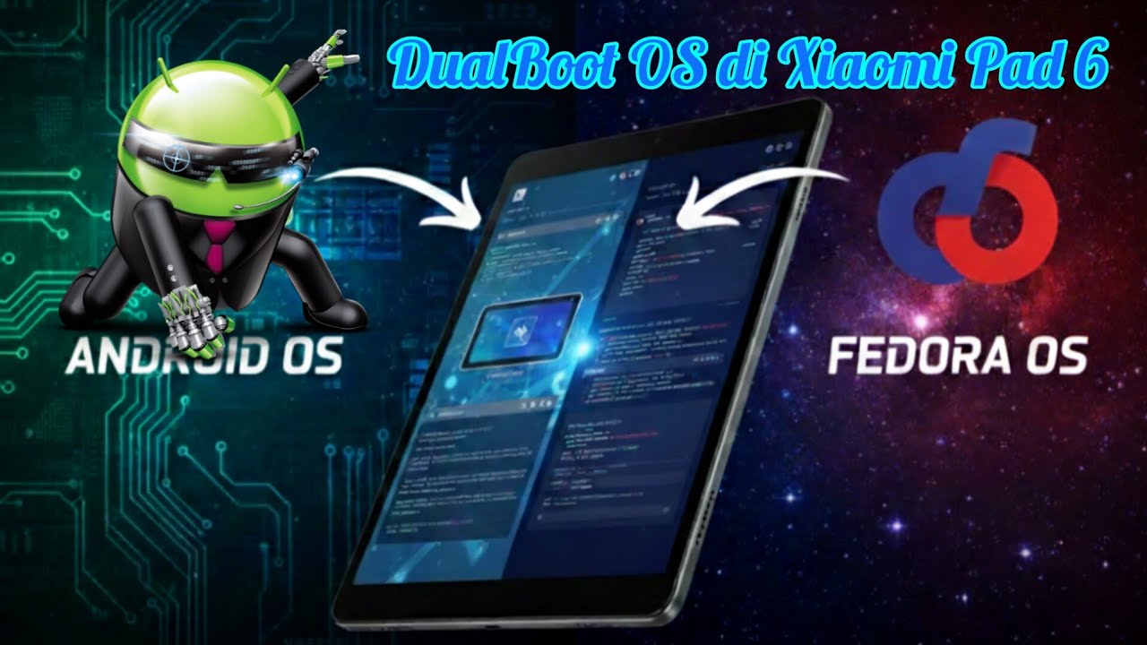 Tutorial Install DualBoot Android OS dan Fedora OS di Xiaomi Pad 6