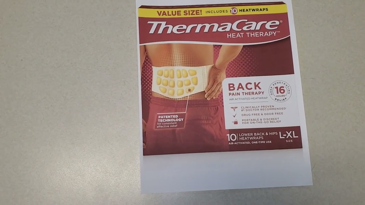 Review of ThermaCare Advanced Back Therapy HeatWraps