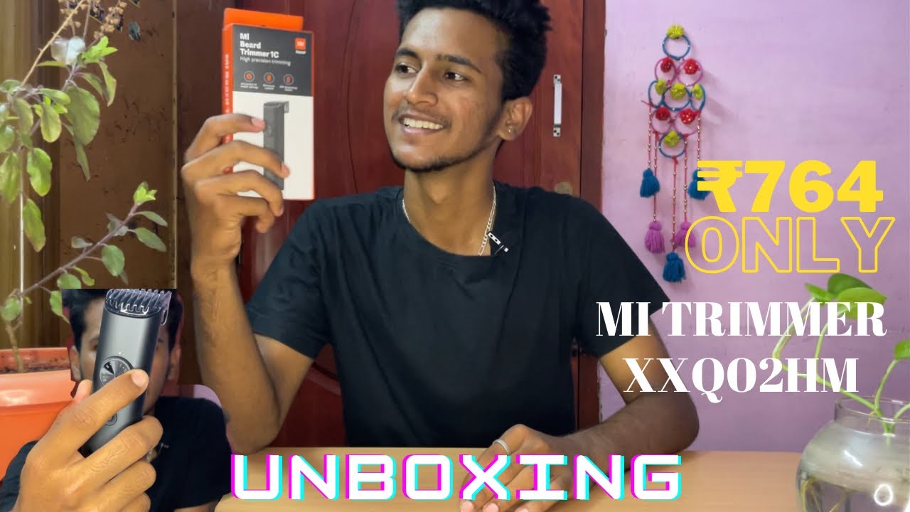 Mi XXQ02HM Trimmer 🎊unboxing in tamil| 