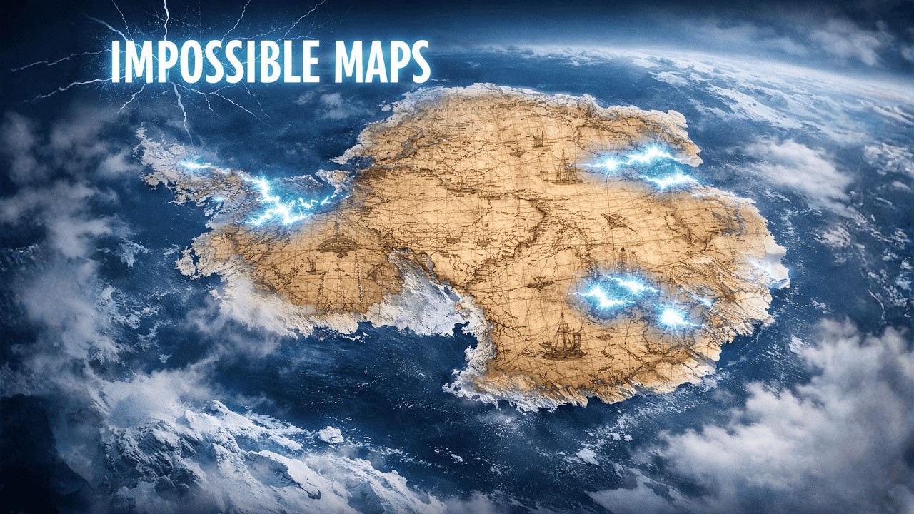 The Nazi expedition to Antarctica in 1939 - their maps revealed what shouldn't exist