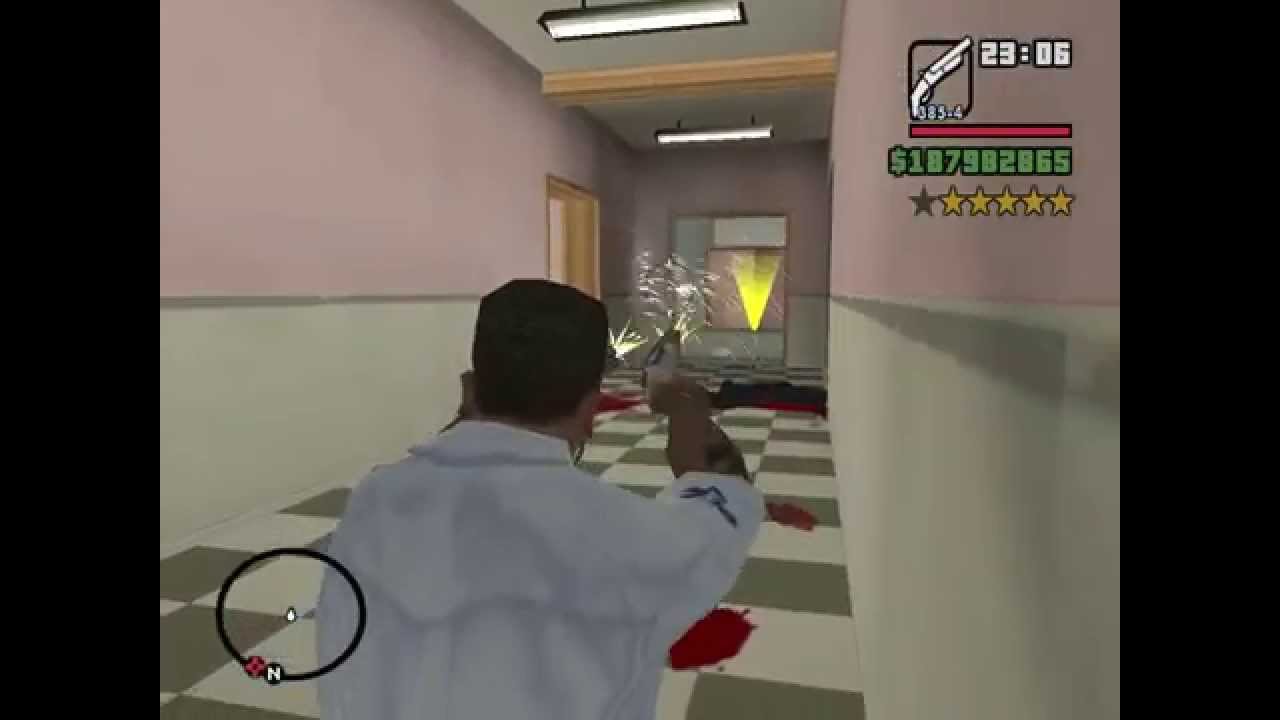 GTA San Andreas: Police Station Shootout Part 1/3