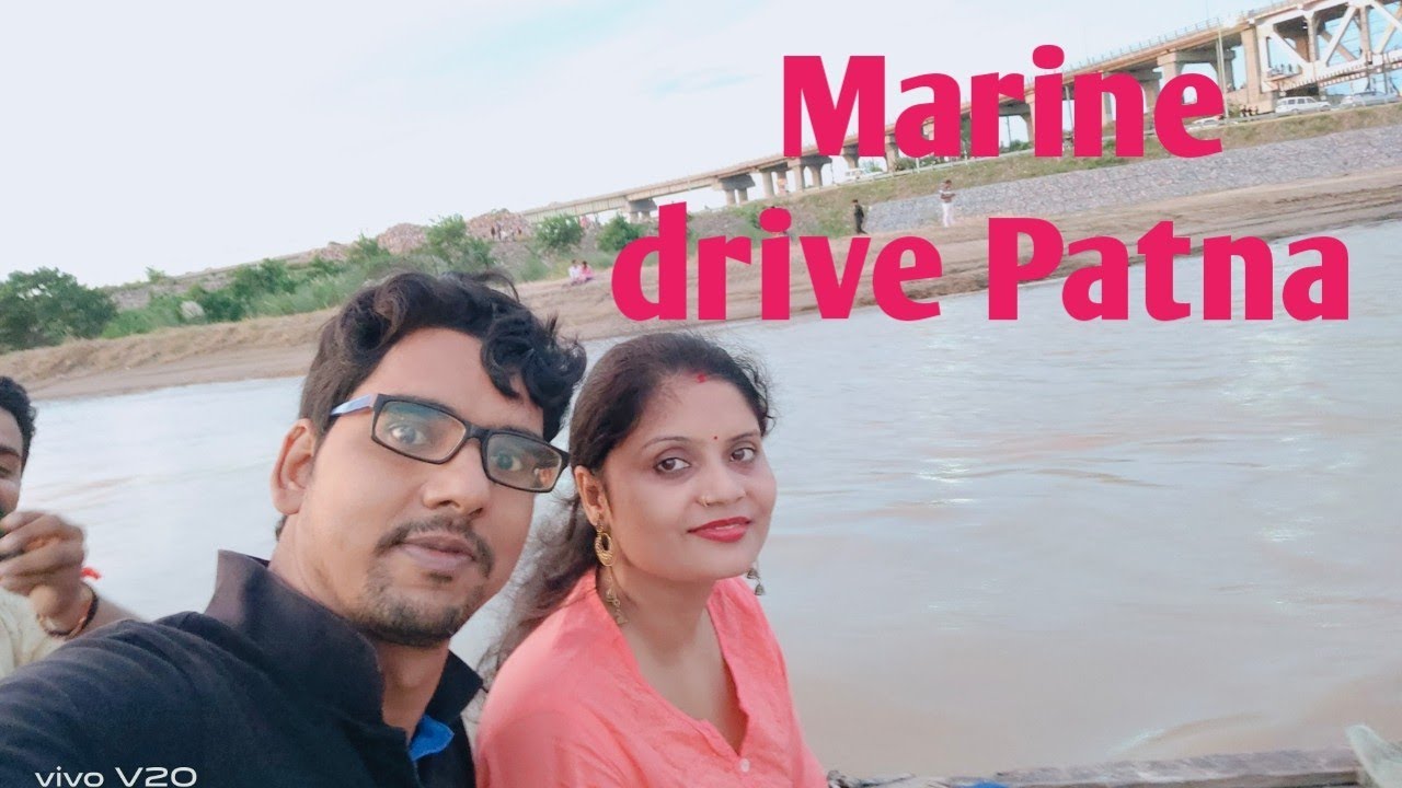 Marine drive Patna.. we visited Patna's Marine drive (Ganga path way) #patnabihar