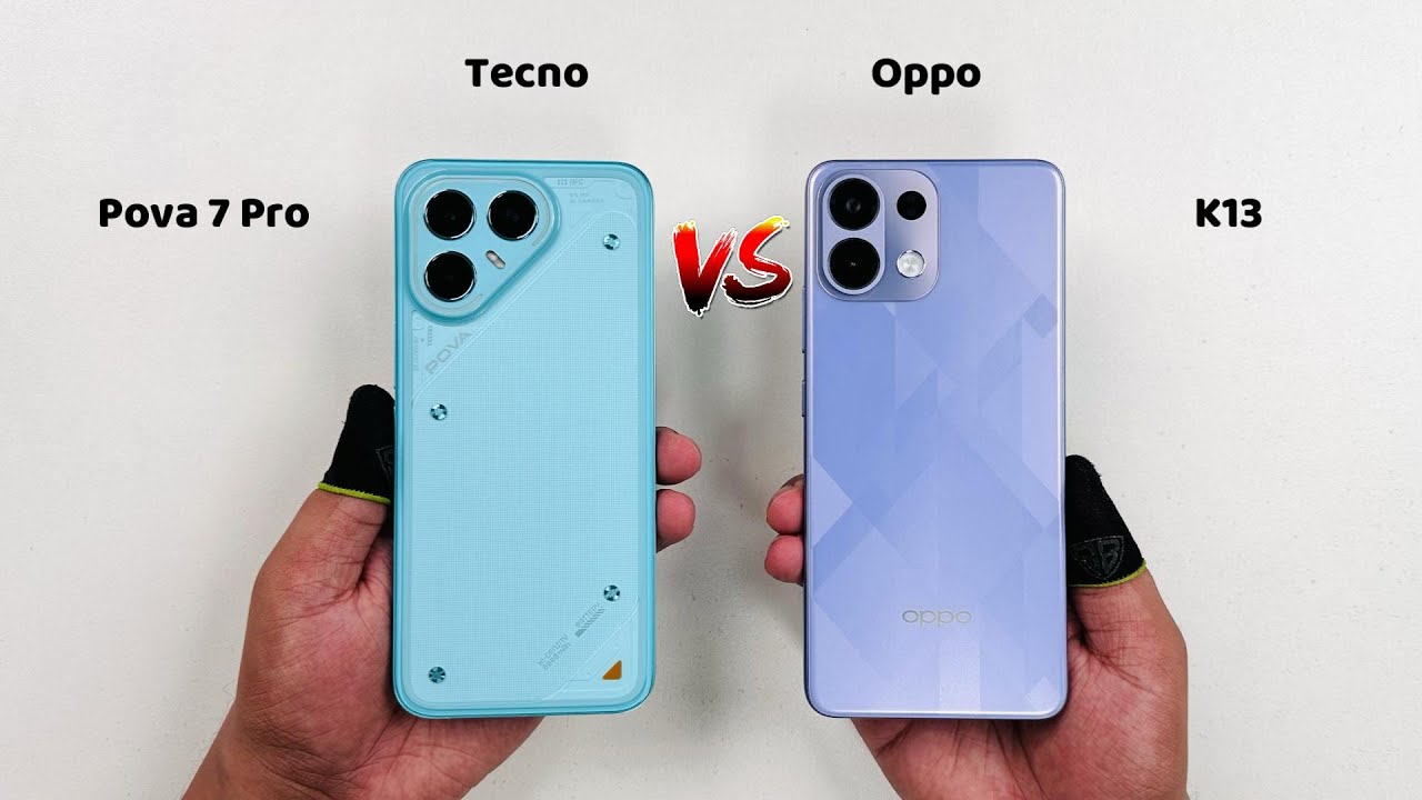 Tecno Pova 7 Pro 5G vs Oppo K13 5G Speed Test