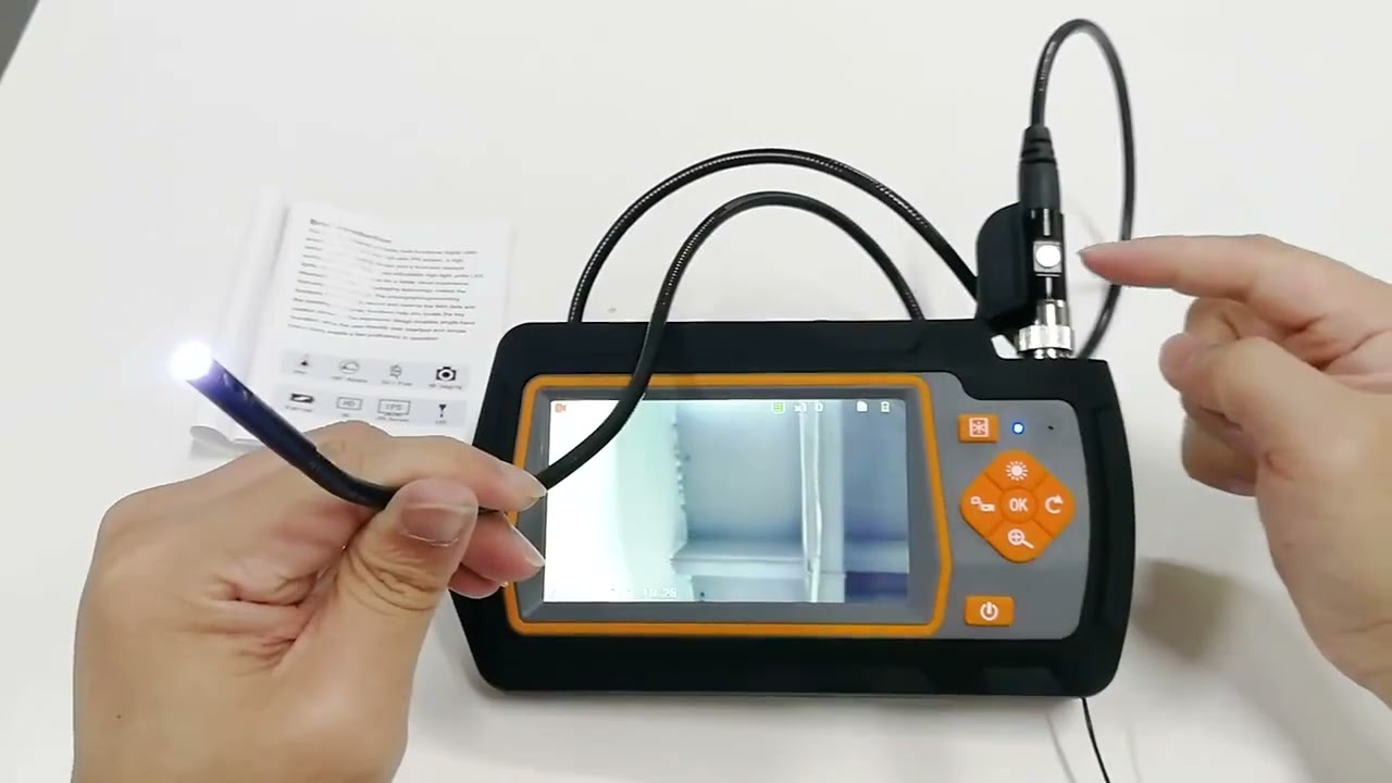 Unboxing o Borosc&oacute;pio Industrial com Tela LCD 4.3
