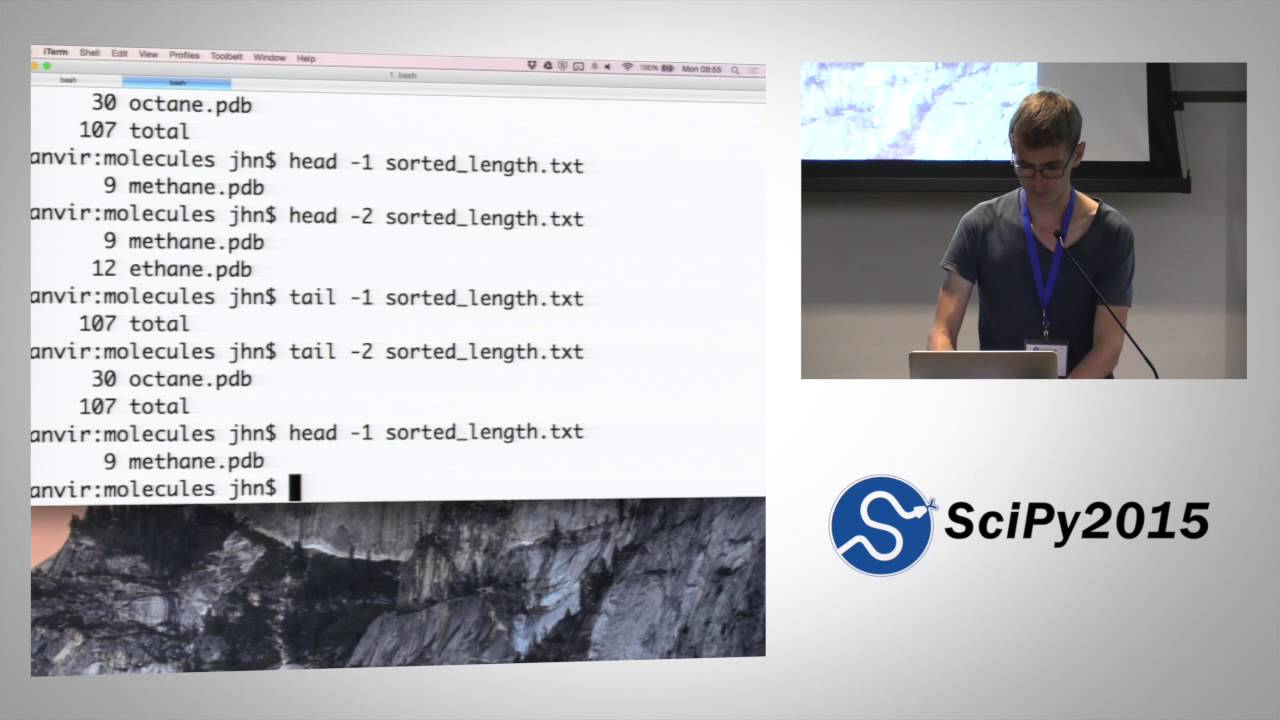 Software Carpentry   2 Day Scientific Python Course   Part 1 of 4 | SciPy 2015 Tutorial | Azalee Bos