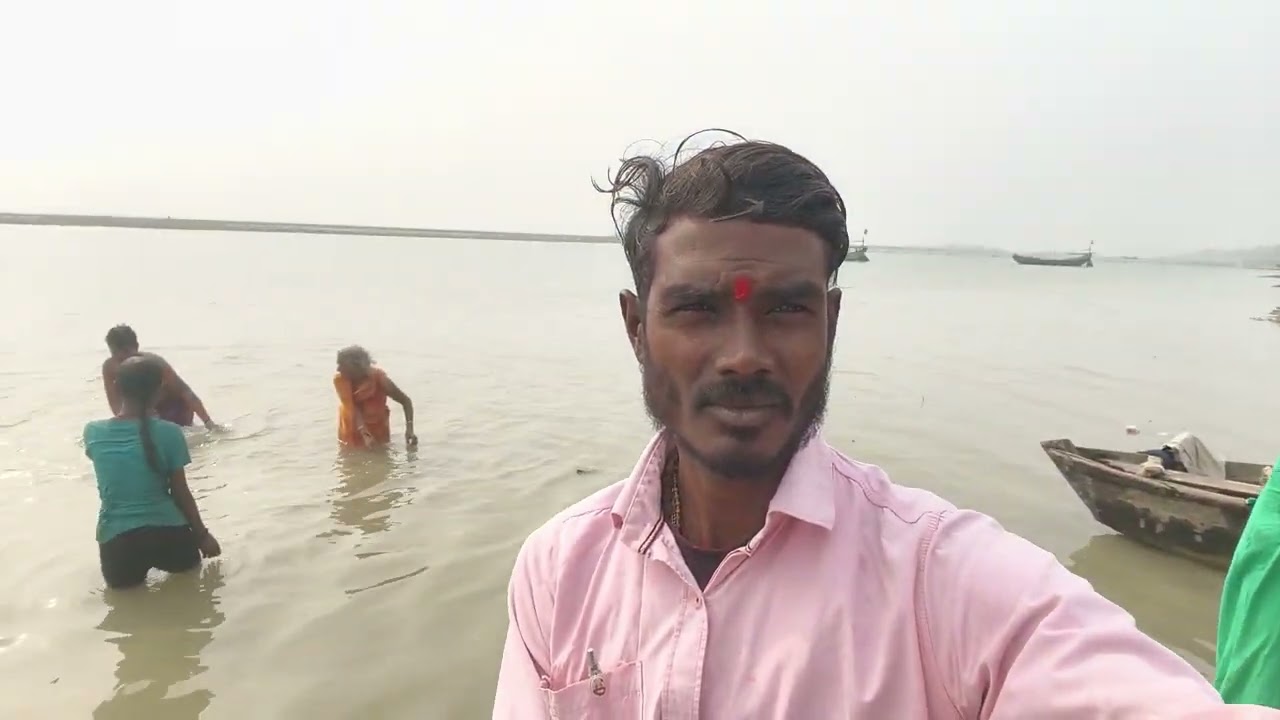 मादीपुर माता गंगा स्नान बिहार गांव का 16 साल बाद maghi 🙏❤️Purnima Ganga snan ka video 16 sal ke bad🙏