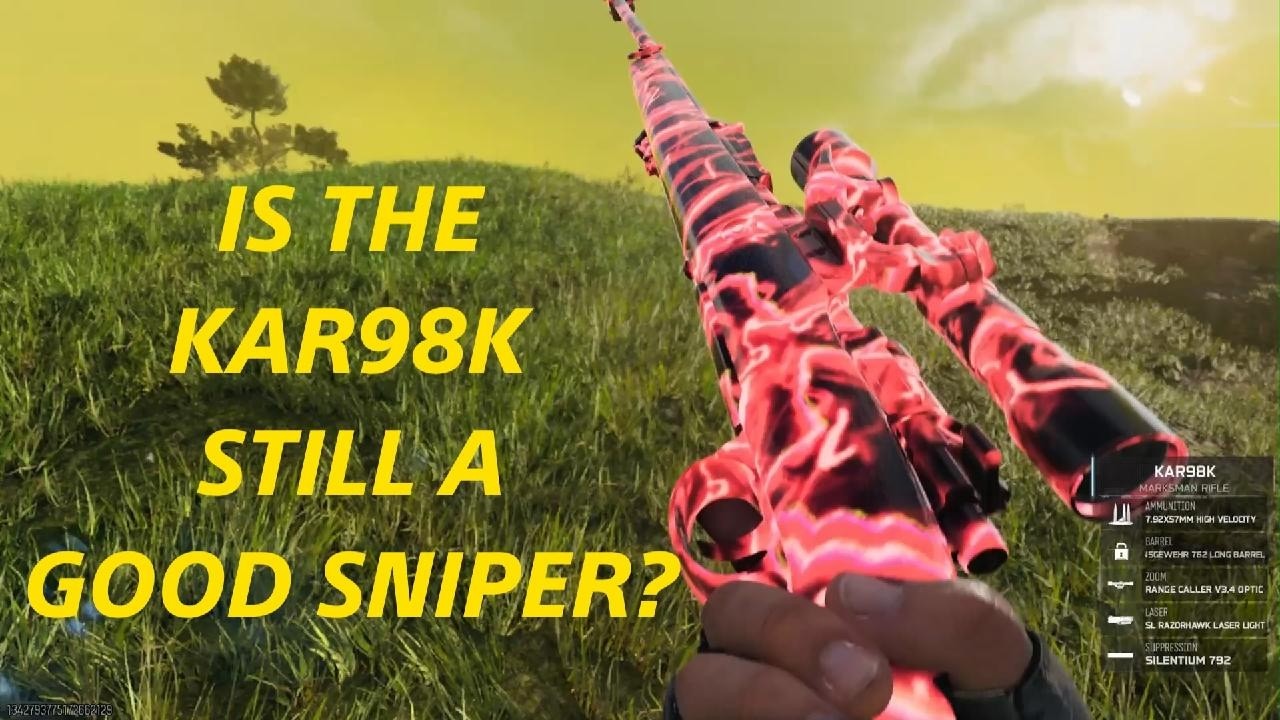 Надежная снайперка KAR98K 🩷💀🔫 #Warzone #CallofDuty #Гейминг #COD #Снайпер #Реакция