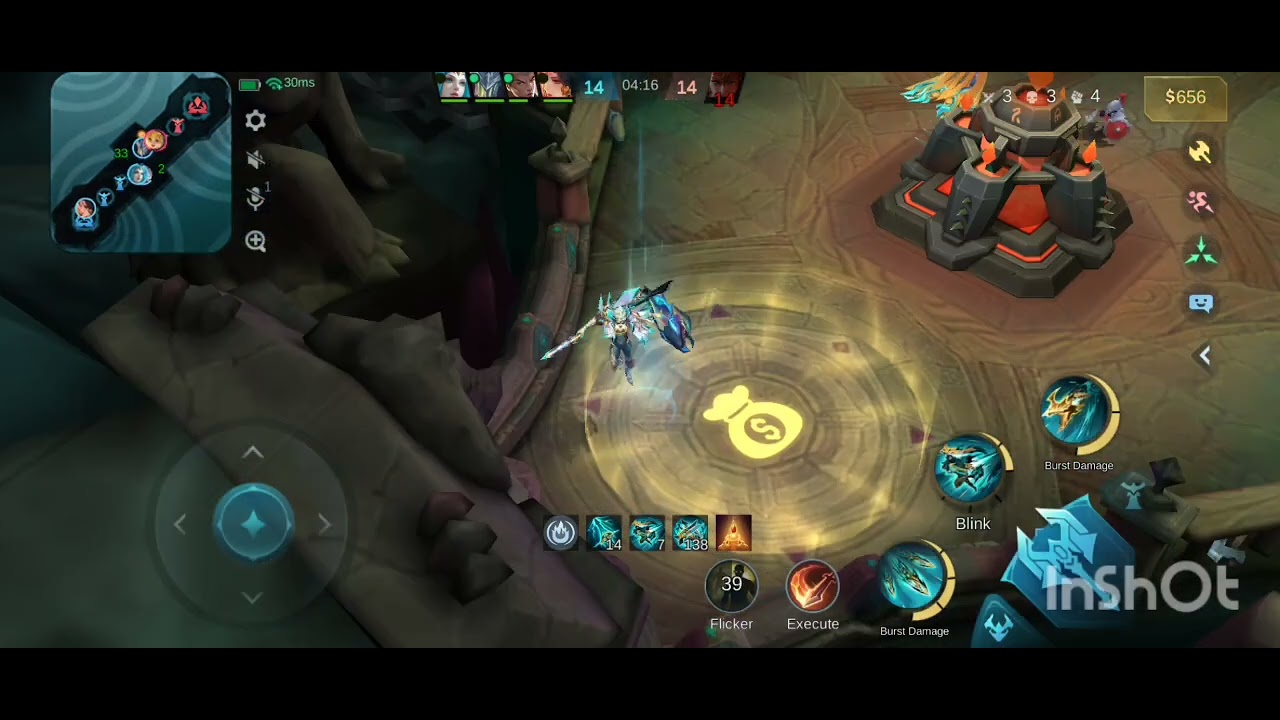 Push Solo Brawl pakai Hero dari Role Marksman Cowok Granger Cosmic Finality Mobile Legends Bang Bang