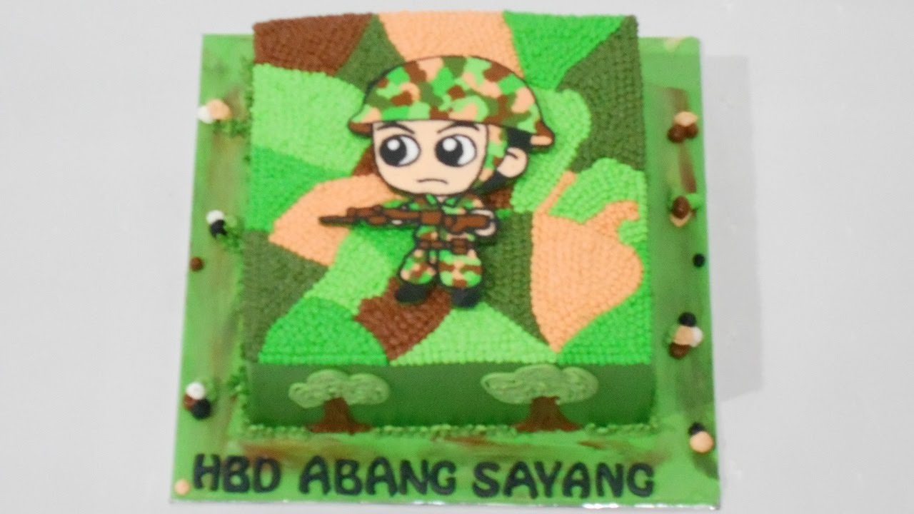 Soldier Cake Topper