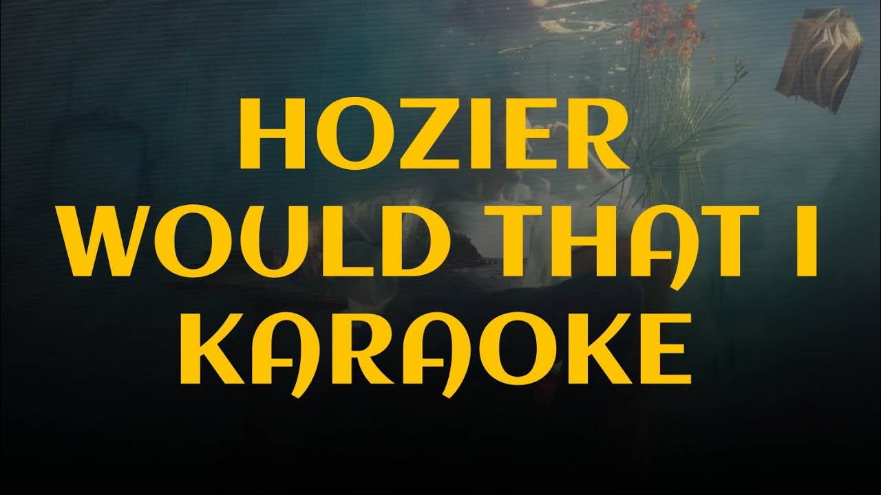 Hozier - Would That I KARAOKE