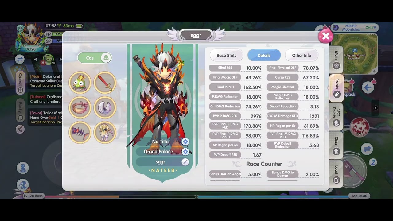[ROX] EP. 64 F2P BIOLO PVP EQUIPS AND STATS - NEW SKILL FOR PVP BUILD 👍