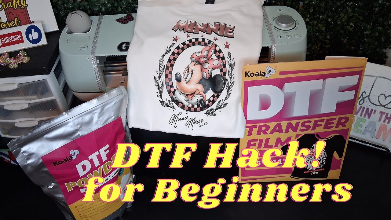 DTF hack for Beginners: Learn how to print DTF at Home on your Printer : Beginner friendly tutorial!