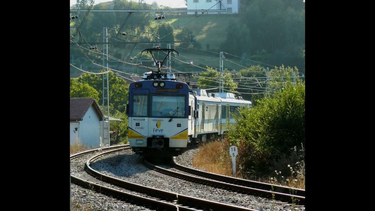 EL FERROCARRIL FERROL GIJON 50 ANIVERSARIO SOTO DEL BARCO AVILÉS 1953