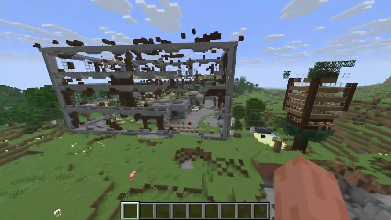 Minecraft eski dünyalarım  3 yılbaşına özel