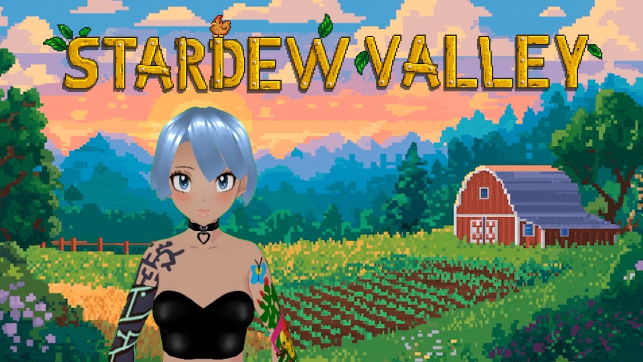 Stardew Valley VTuber Live – Peaceful Farming, Cozy Vibes