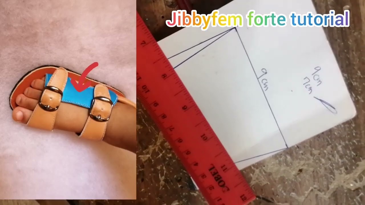 HOW TO MAKE HANDMADE SANDALS FROM SCRATCH: Create this Sandal Pattern in 7minutes 2