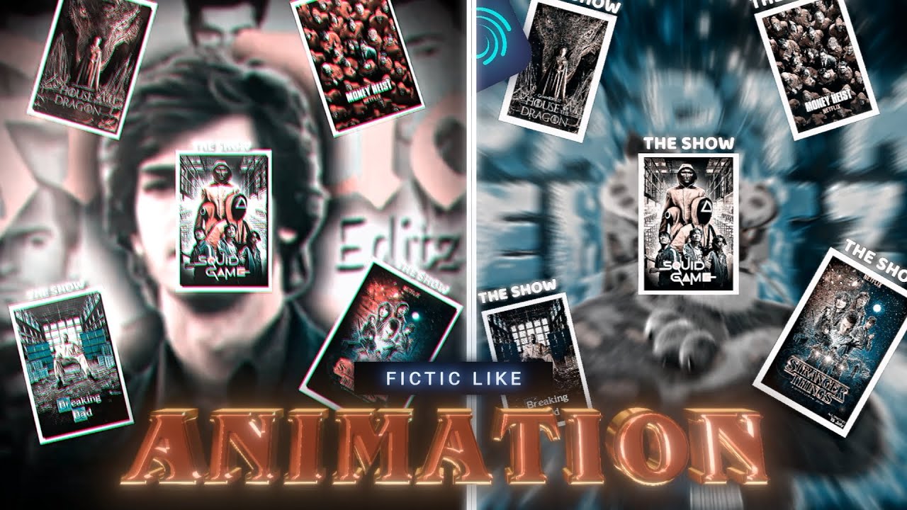 @fictic_editz Like 3D Animation On Alight Motion (+preset)