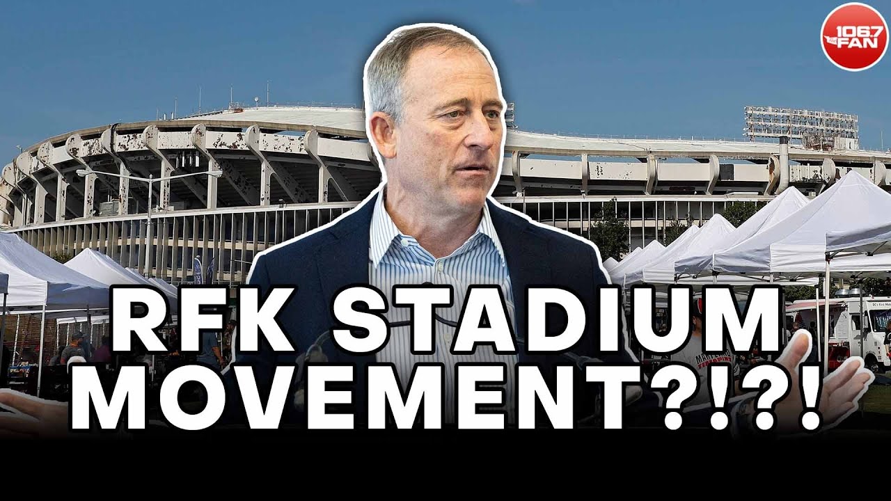 #commanders to RFK Stadium Site Is Picking Up Momentum! | BMitch & Finlay