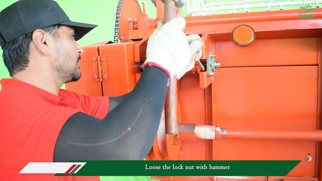 DIY Guide: How to Change Reel RPM on Swaraj 8200 Harvester