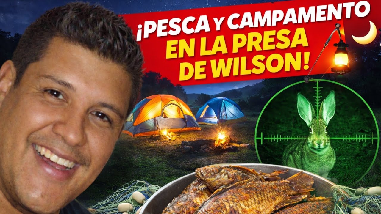 Temporada de calor en la PRESA 🔥¡Pesca, campamento y buena comida!