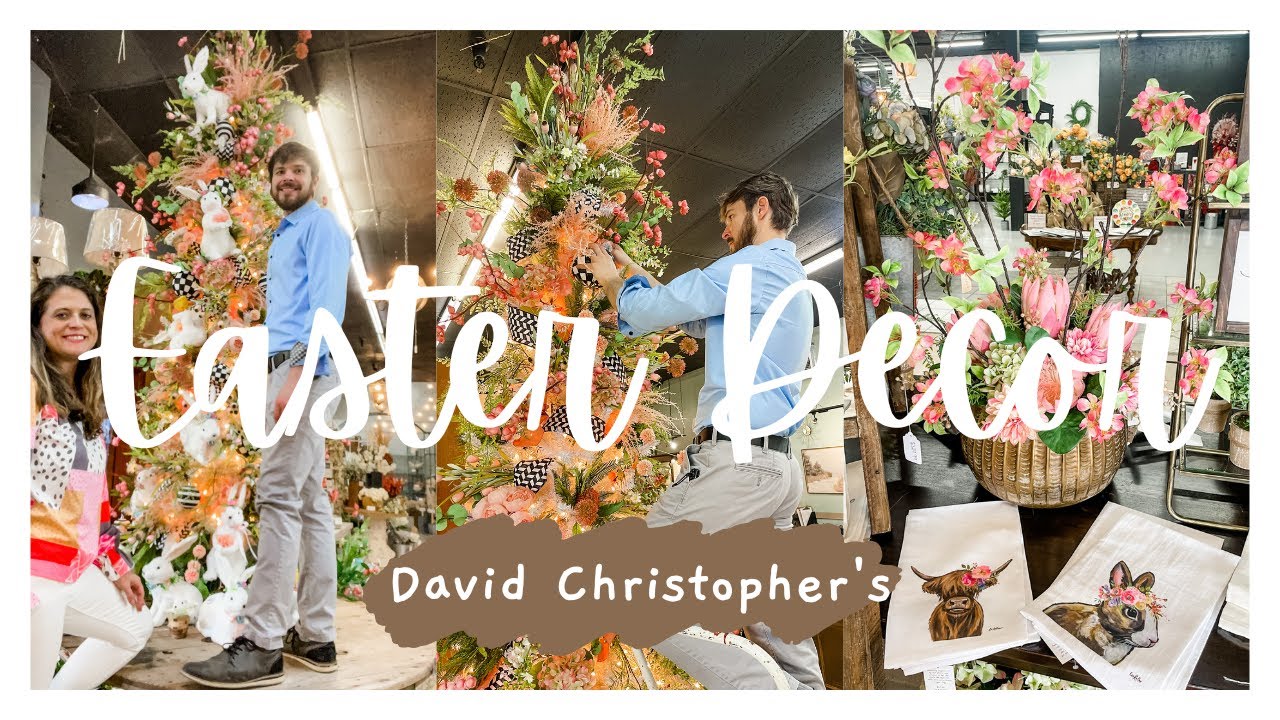 Freshen Up Your Easter Decor with Bunnies & Florals: New Products by David Christopher's (2023)
