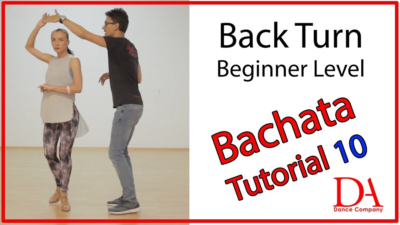 Bachata Tutorial 10: Back Turn | Beginners | by Marius&Elena