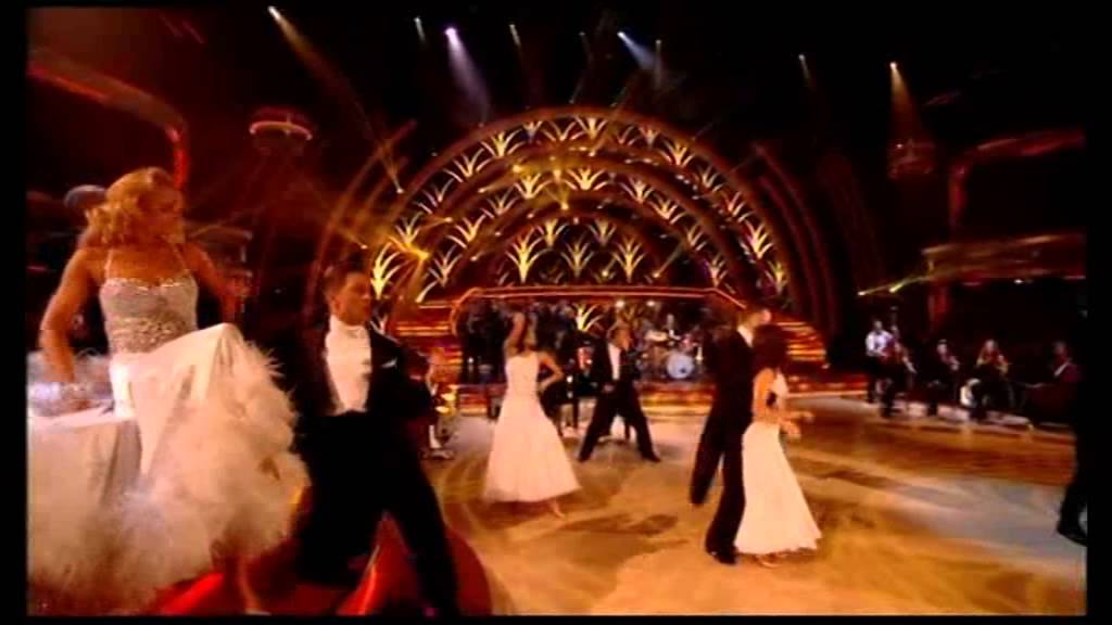 Robbie Williams-Putting on the ritz-BBC strictly come dancing.