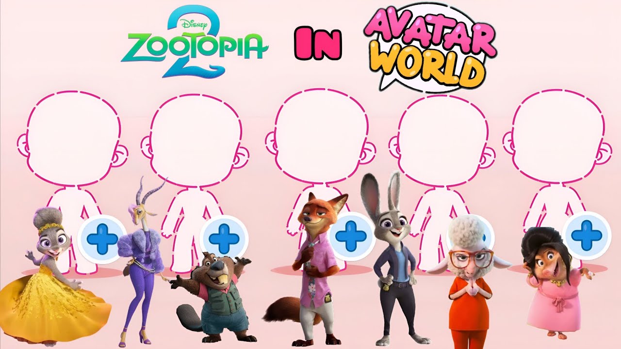 How To Make Zootopia 2 🐍 in Avatar World! #avatarworld #zootopia2 #video 