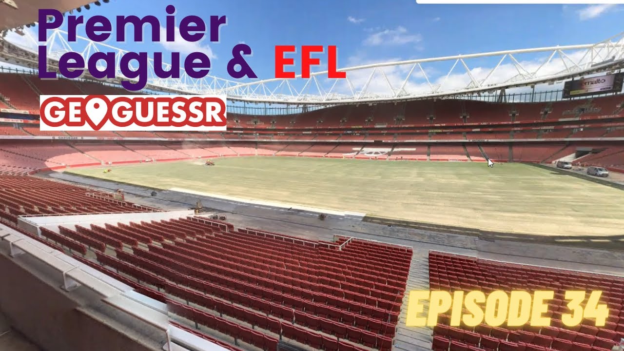 GeoGuessr - Premier League & EFL Stadiums 2020-2021 - Can an American figure it out? | Episode #34