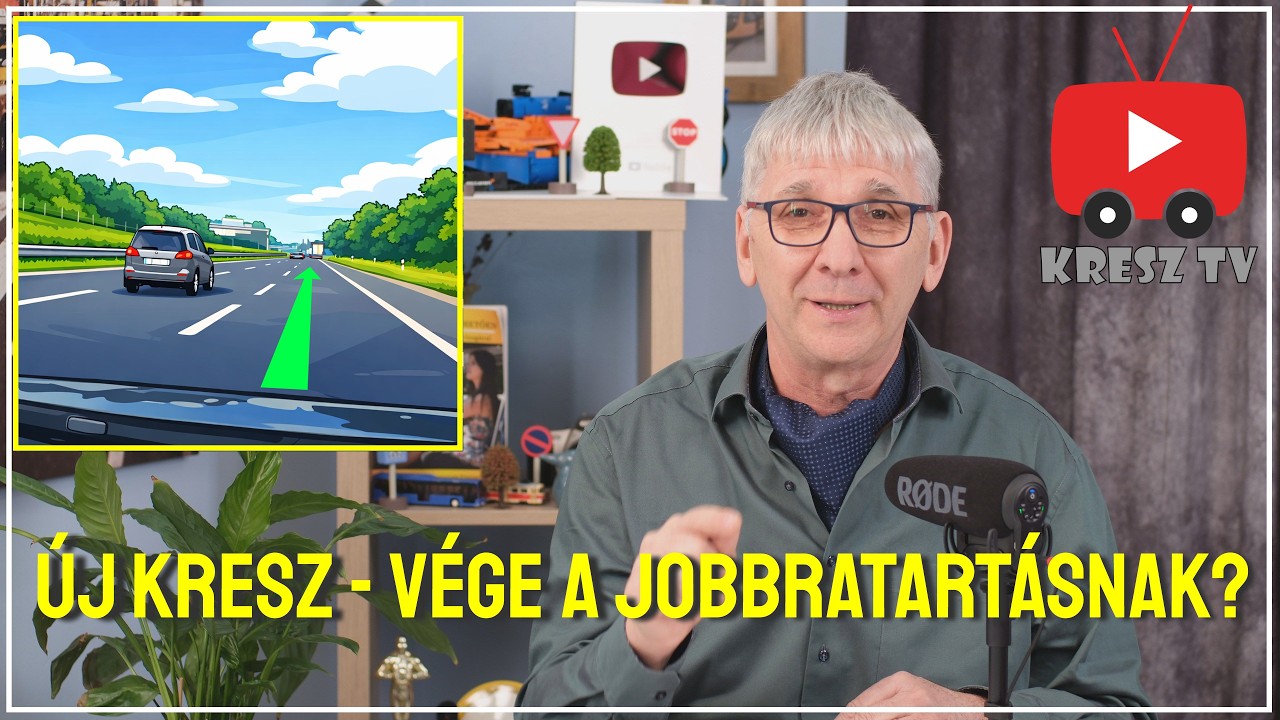 Vége a jobbratartásnak? – Az új KRESZ mindent átír!