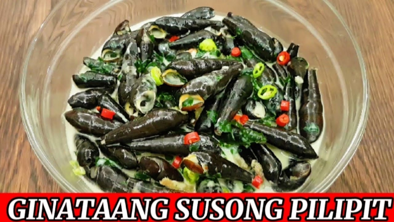GINATAANG SUSONG PILIPIT RECIPE | ginataang suso