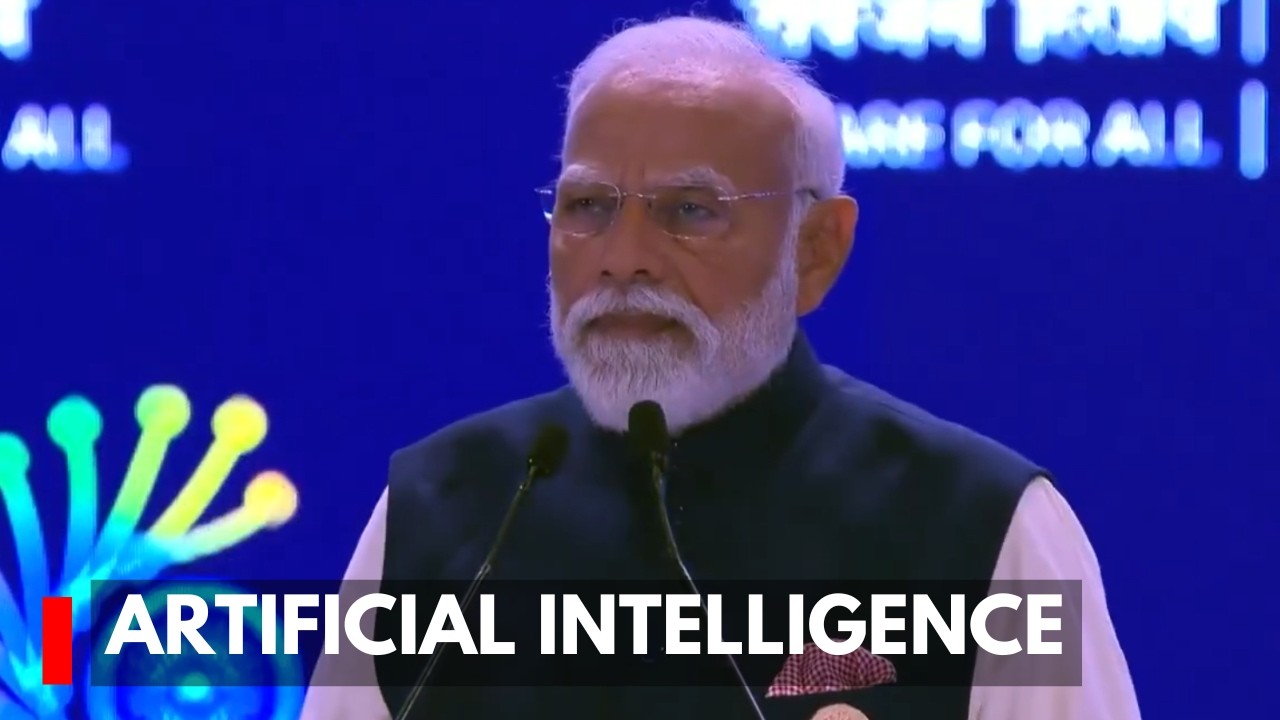 Artificial Intelligence is among the biggest transformations in human history: PM Modi