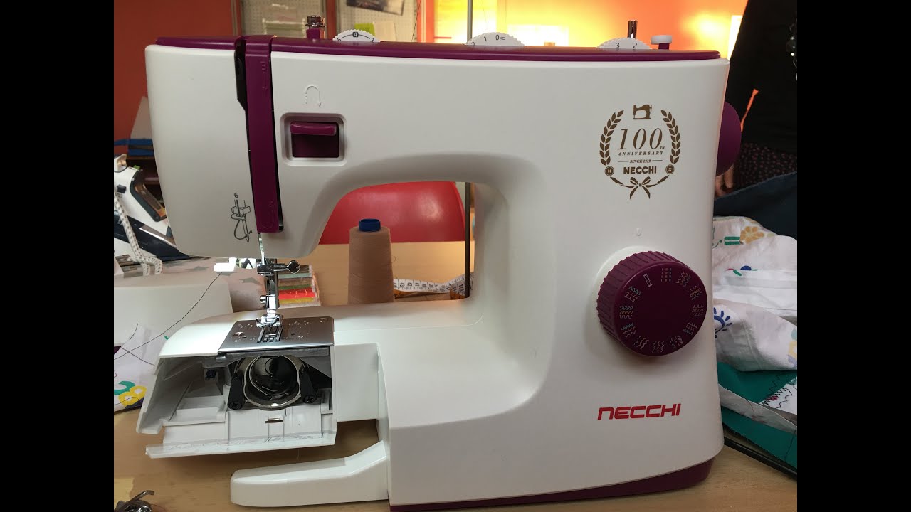 69 - INFILATURA MACCHINA NECCHI K132
