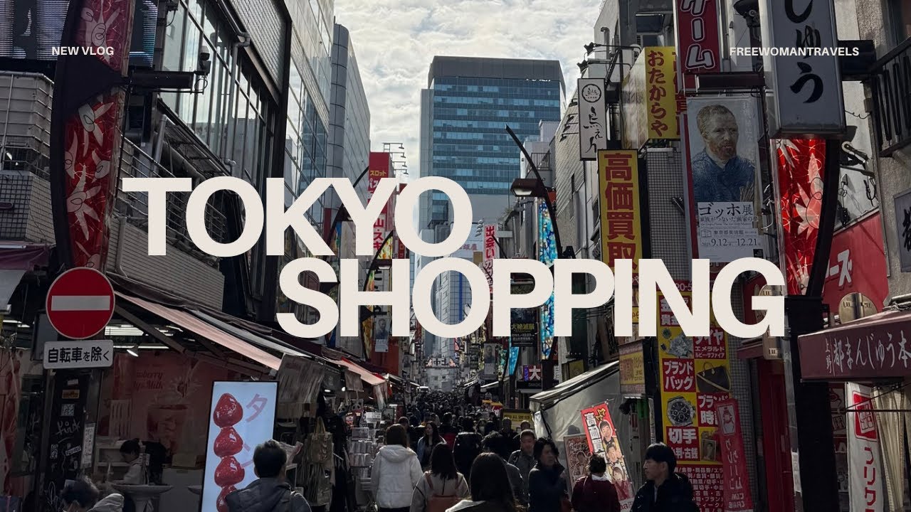 Solo Christmas shopping in Japan 