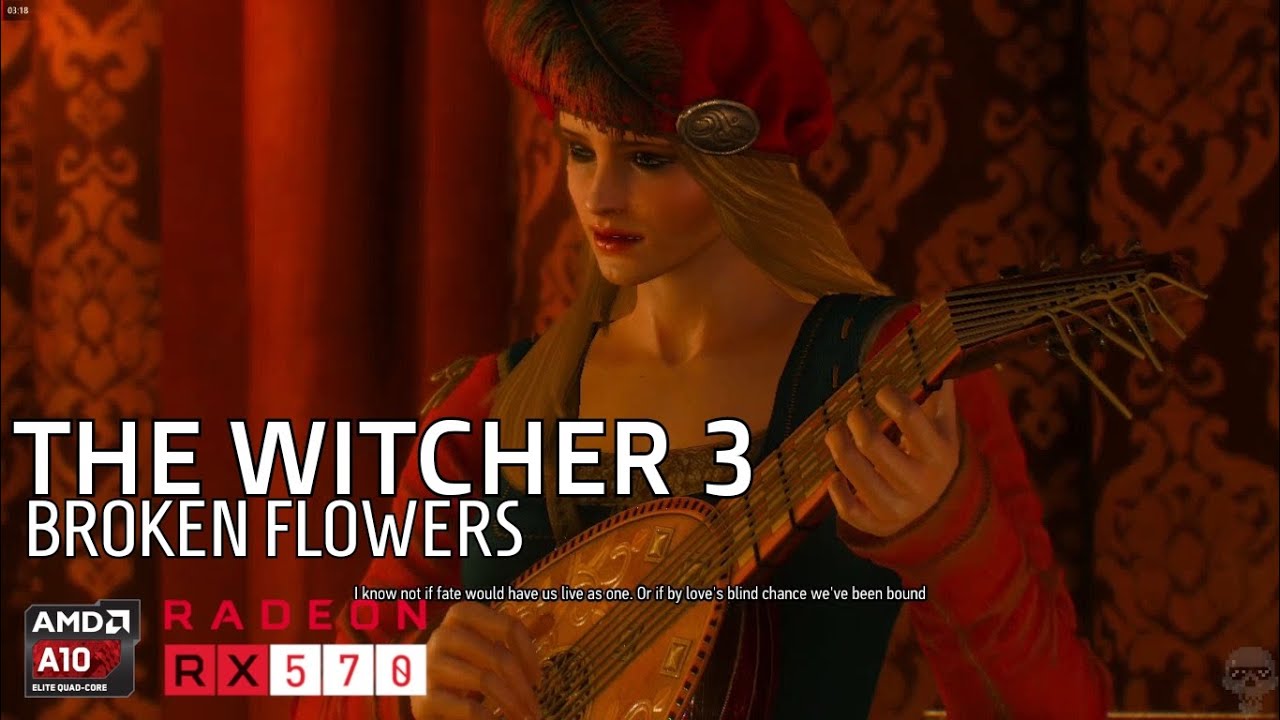 The Witcher 3 : Wild Hunt - Broken Flowers [Full Gameplay]