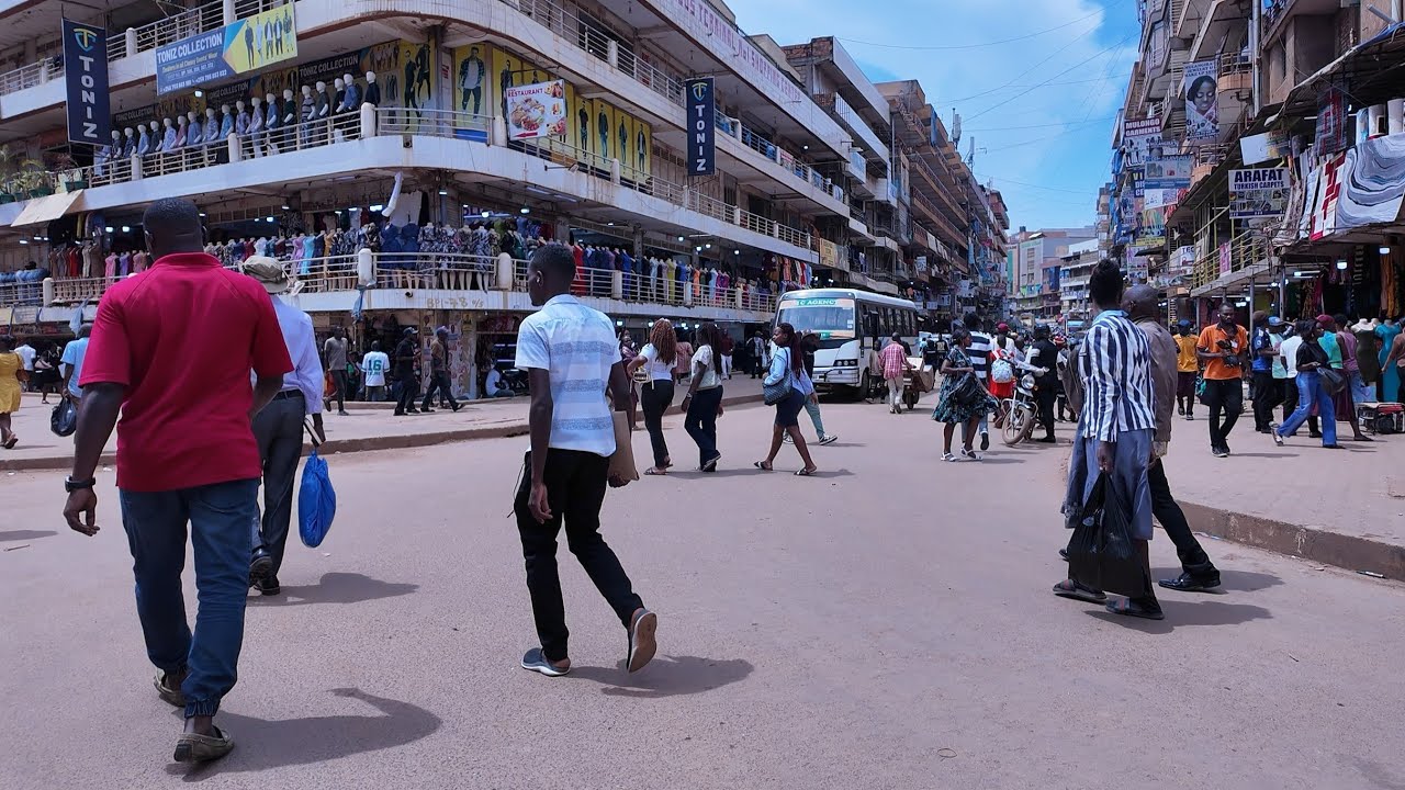 The New clean Kampala City After Evicting Street Vendors 