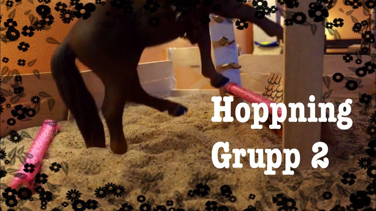 Ridlektion - Hoppning, Grupp 2