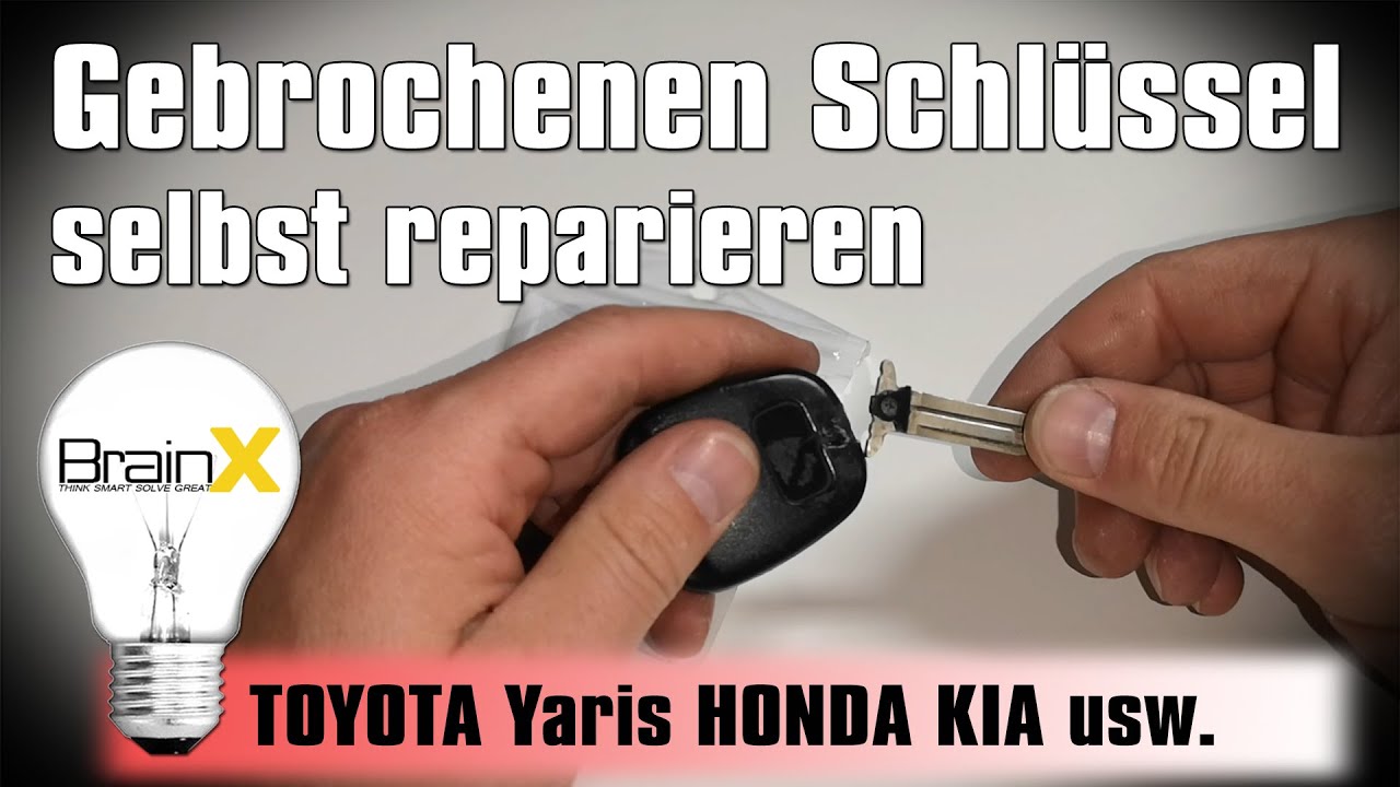 Auto Schlüssel reparieren Smart Key Toyota Yaris Honda Funk Schlüssel
