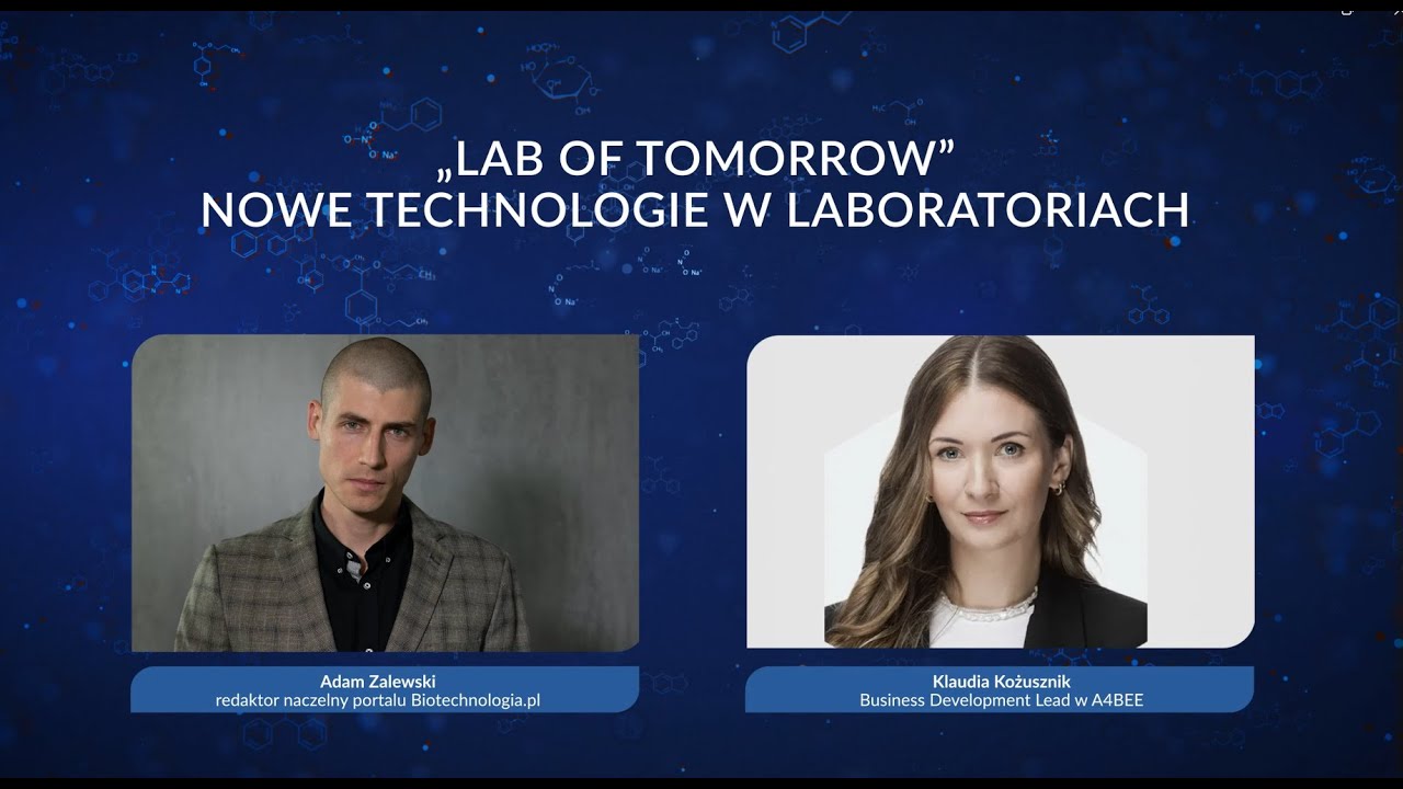 BioOpen Talk #8 – AI, roboty i cyfrowe bliźniaki w laboratoriach? To nie sci-fi! I Klaudia Kożusznik