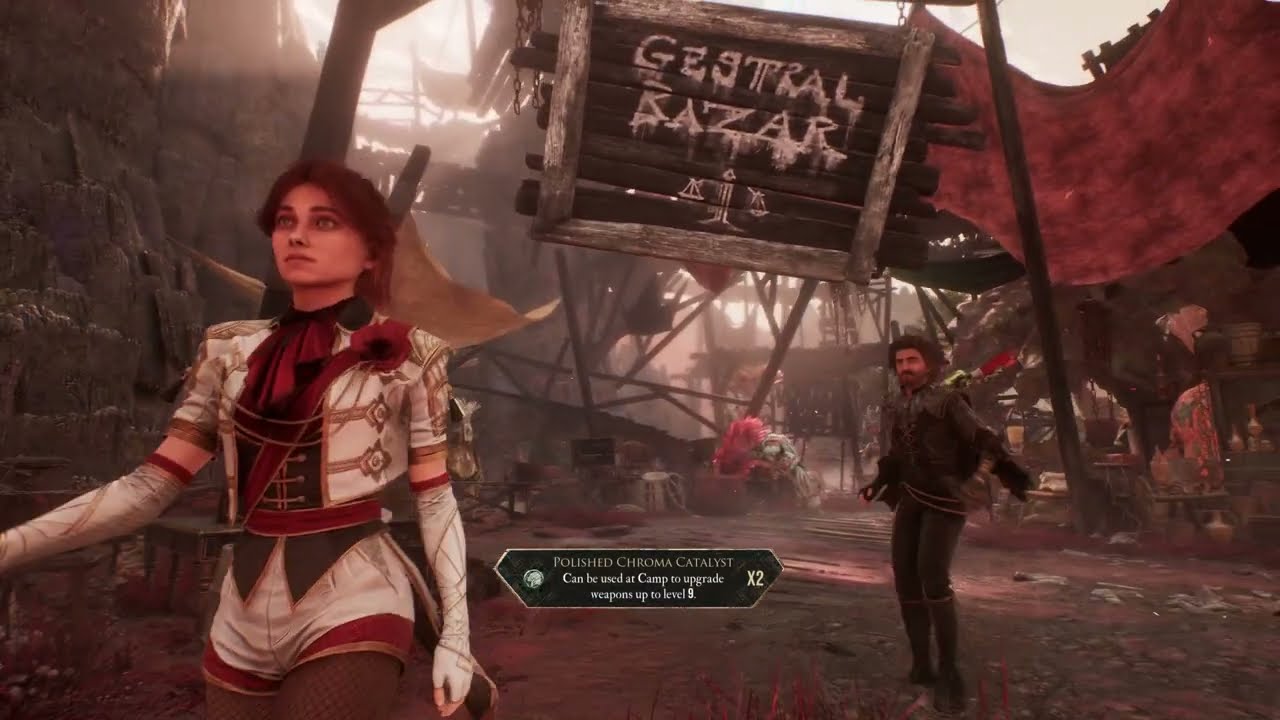 Clair Obscur Expedition 33 Get to Gestral Village Trader Get Critical Moment Picto